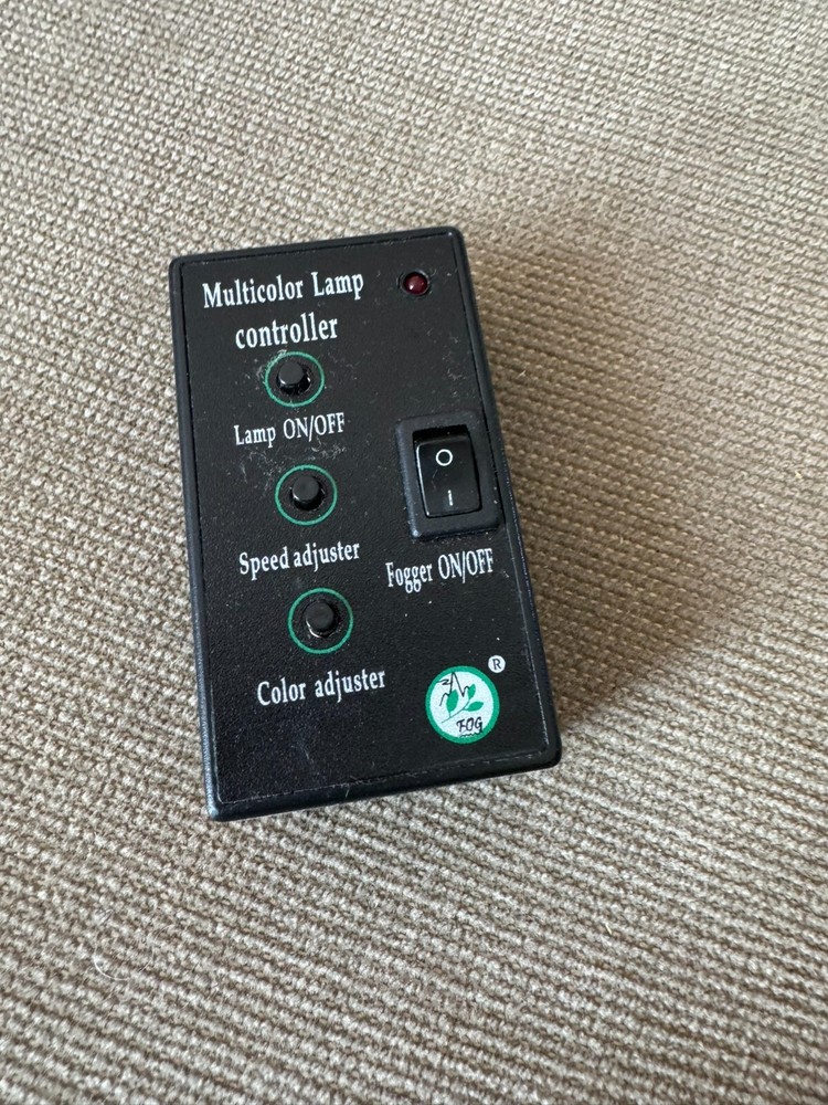 Fog Machine Multicolor Lamp Controller Fogger On/Off Wired Control Only