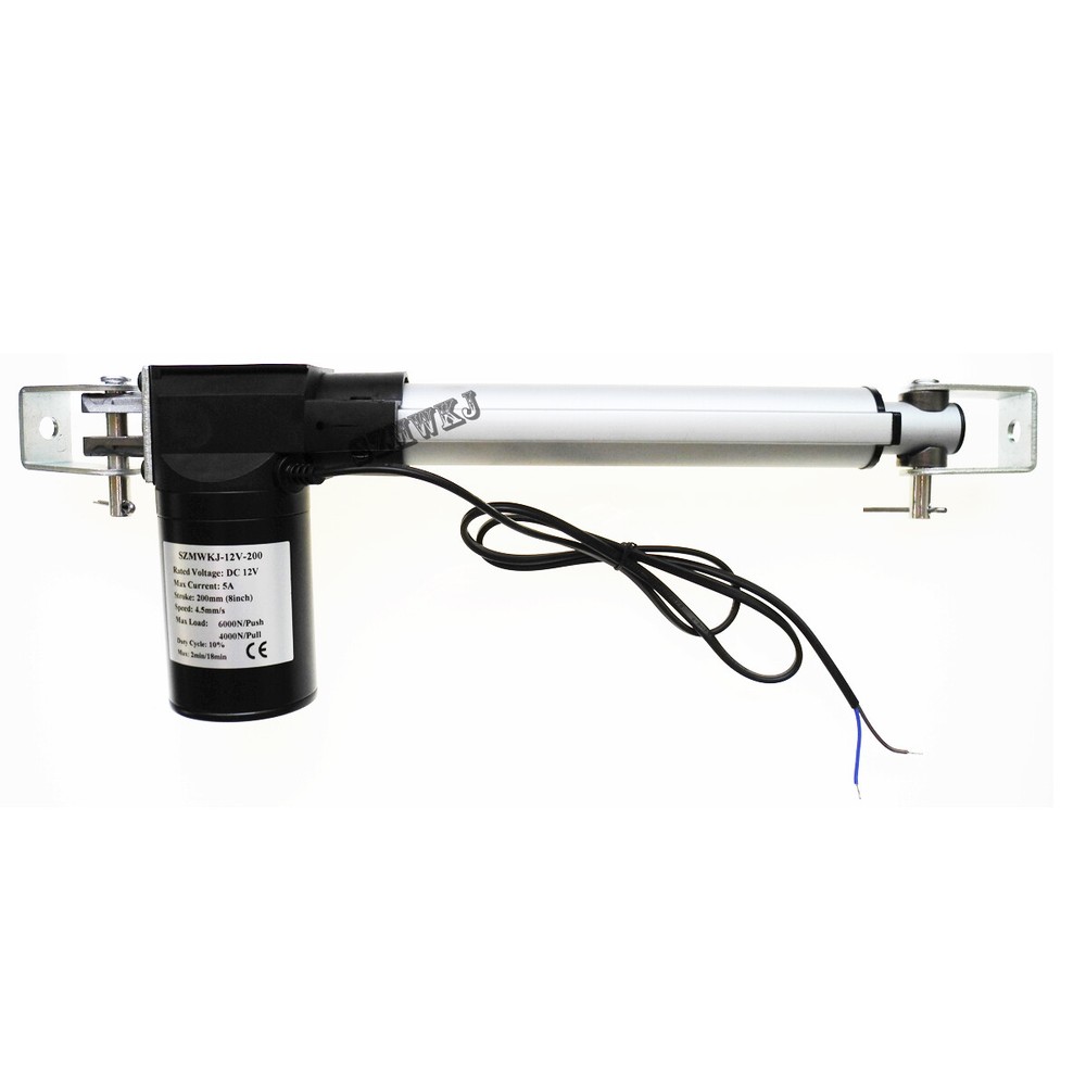 Linear Actuator 16" Stroke DC 12V 6000N Putter Motor W/ Controller Brackets Sets