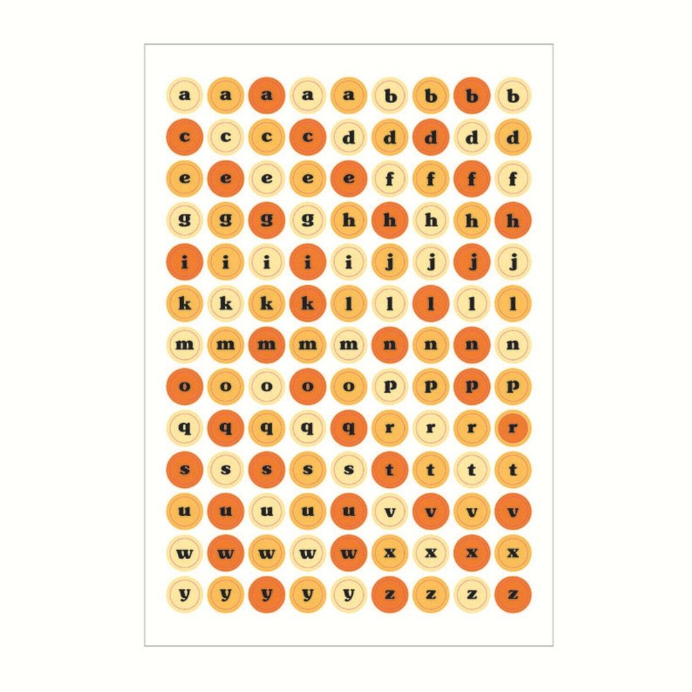 Holographic Letter Sticker Sheets (2 sheets)