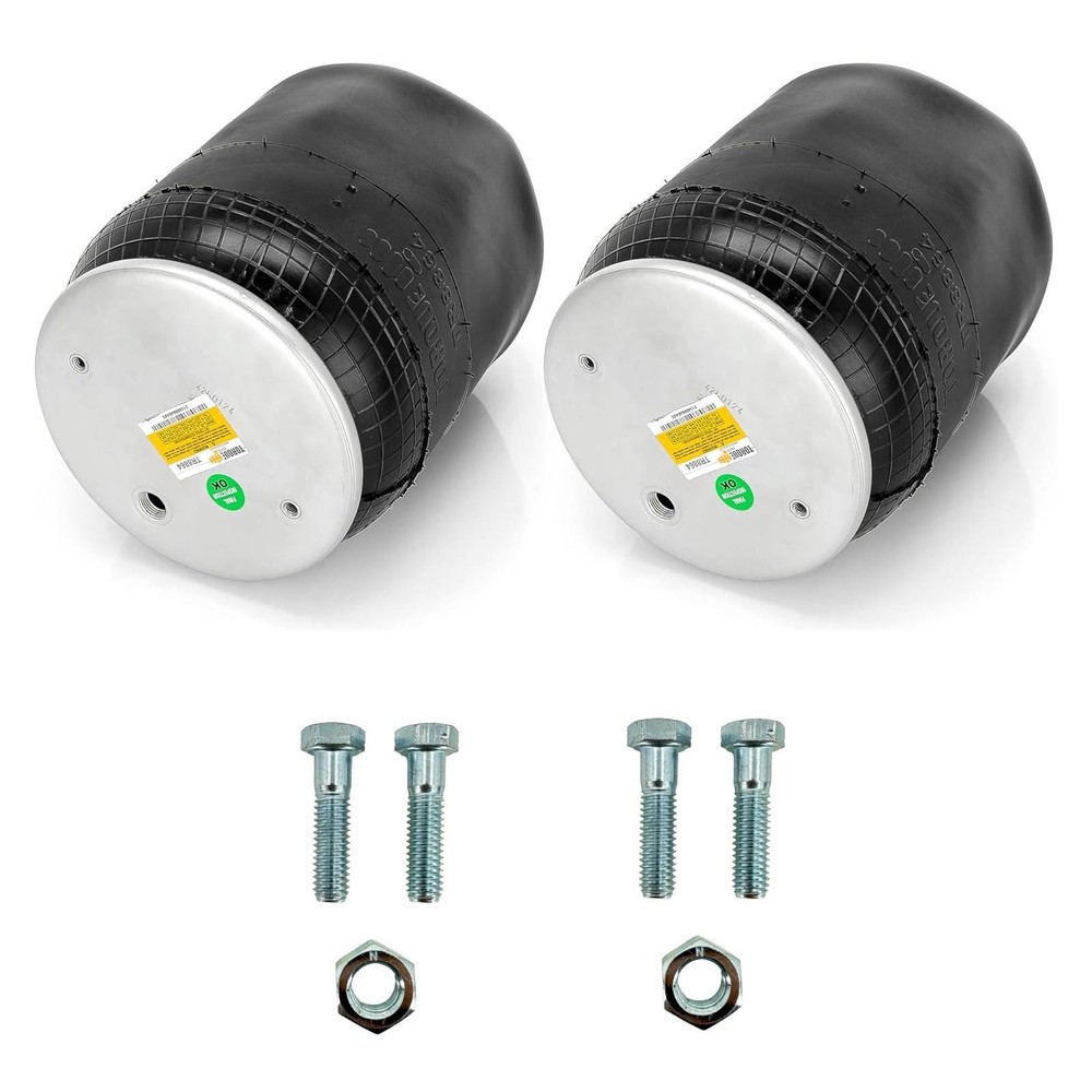 Air Spring Bag Replaces Firestone W01-358-8864 w/ Hardware Kit