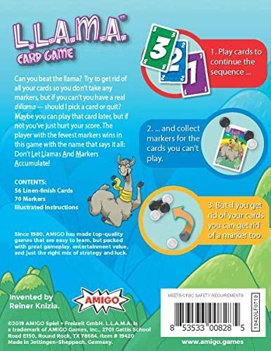 Llama card game