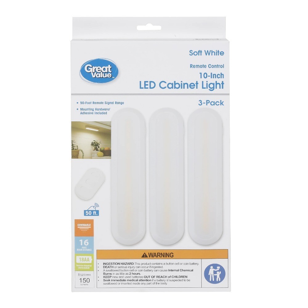 10" 3PK Lights, Battery Operated