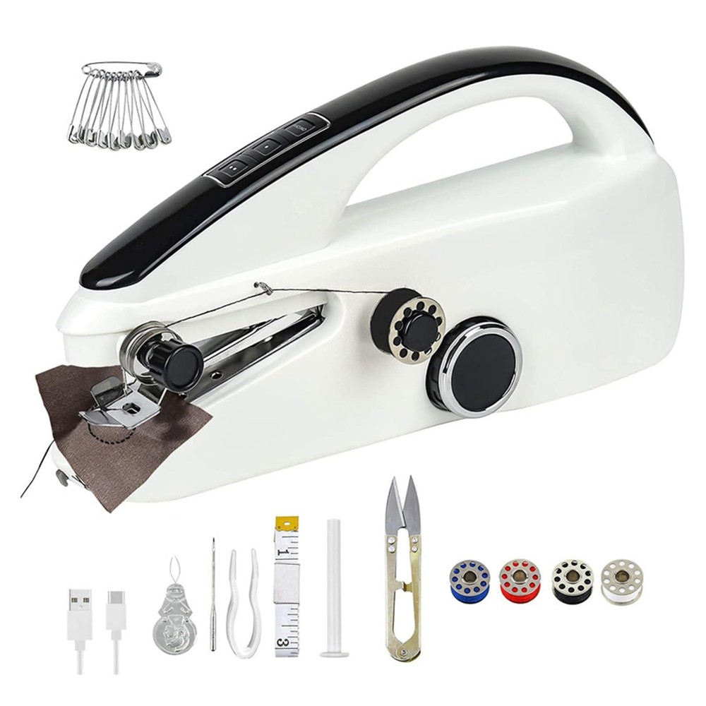 Mini Handheld Sewing Machine,Portable Sewing Machine,Small Sewing Machine,Two...
