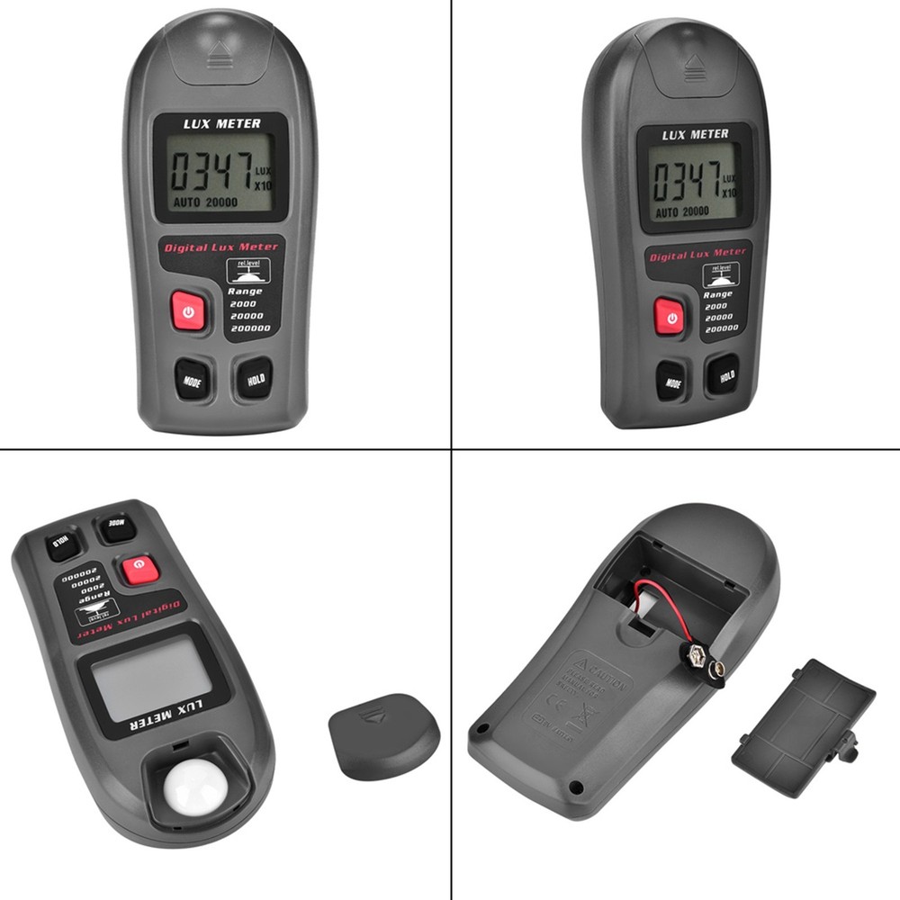 MT-30 Digital Luxmeter LCD Light Meter Environmental Testing Illuminometer