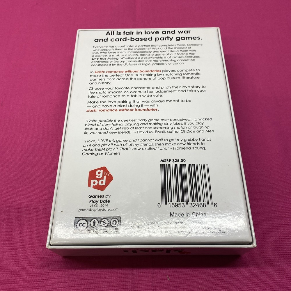 Slash: Romance Without Boundaries Card Game Auto Glenn Given Dan Brian