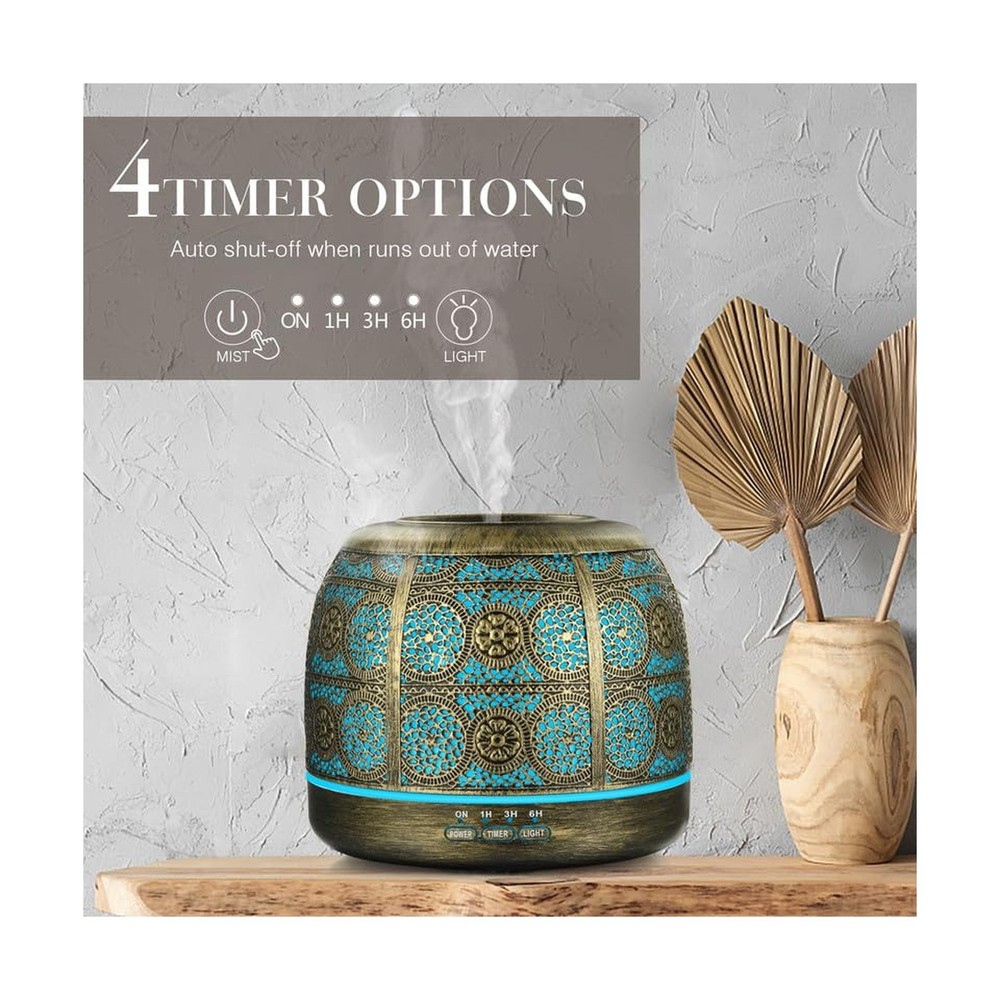 ARVIDSSON 500ml Essential Oil Diffusers for Large Room, Metal Diffu... Fast Ship