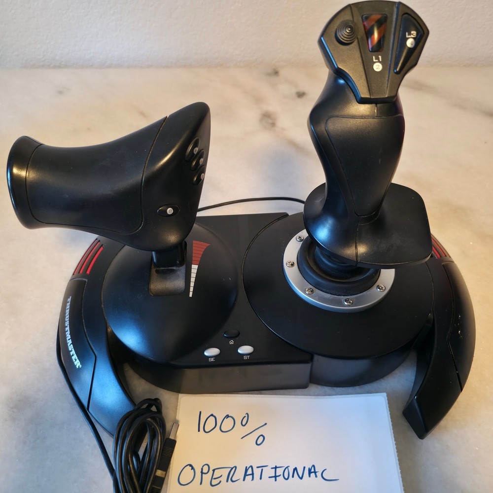 Thrustmaster T.Flight Hotas X Flight Stick Simulator Joystick Throttle PC PS3