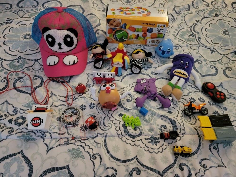 Used Kids Toy Bundle Random Beads Fidget