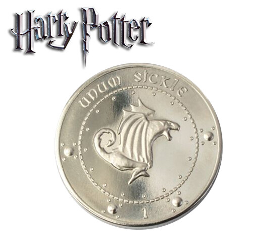 Harry Potter Gringotts Sickle & Knut Coin Set, Wizarding World Cosplay, Hogwarts