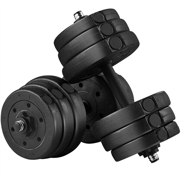 Dumbbell Set 55 LB Adjustable Weight Set for Men & Women Body Building Training
