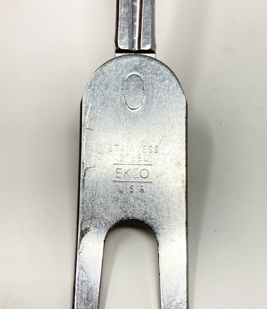 EKCO Meat/Turning Fork Wood Handle