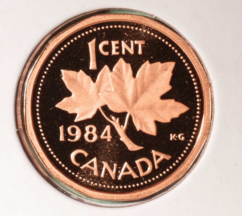 1984 Canada PROOF Penny