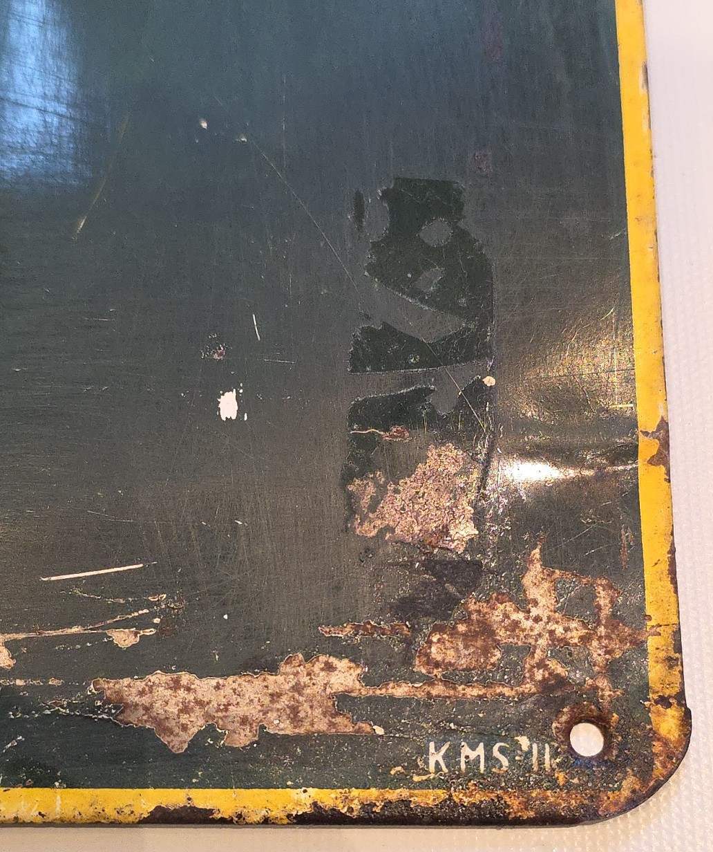 VTG Kayo Chocolate Drink Metal Sign Display Gas Station Soda Menu