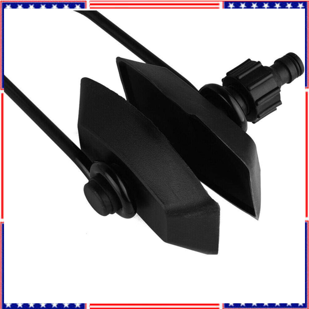 Universal Rectangular Outboard Motor Flusher Ear Muff, New