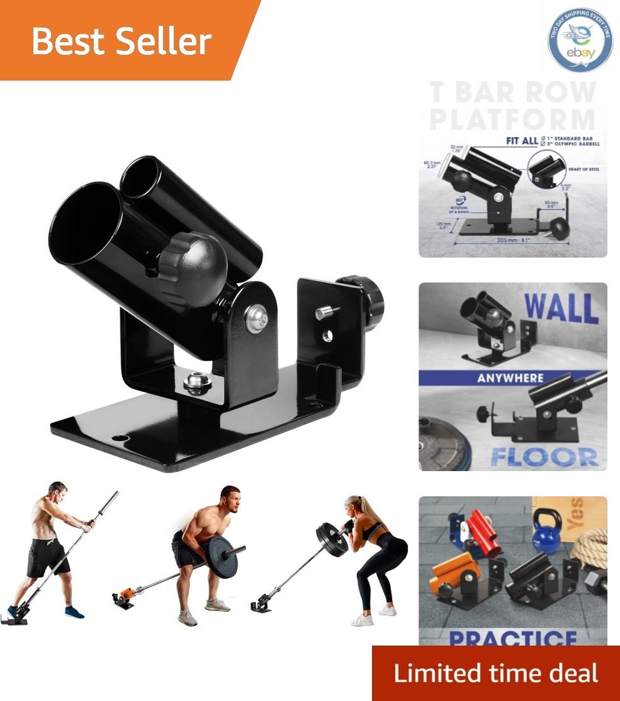 Versatile Landmine Handle Attachment: Smooth 360° Grip for Effective Training