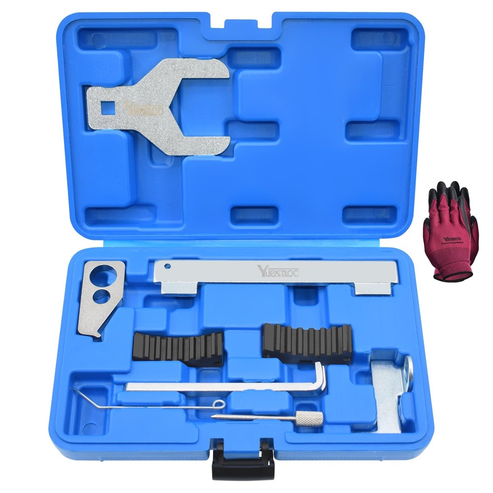 9PCS Engine Camshaft Alignment Locking Timing Tool Kit with Water 9 Pcs Set