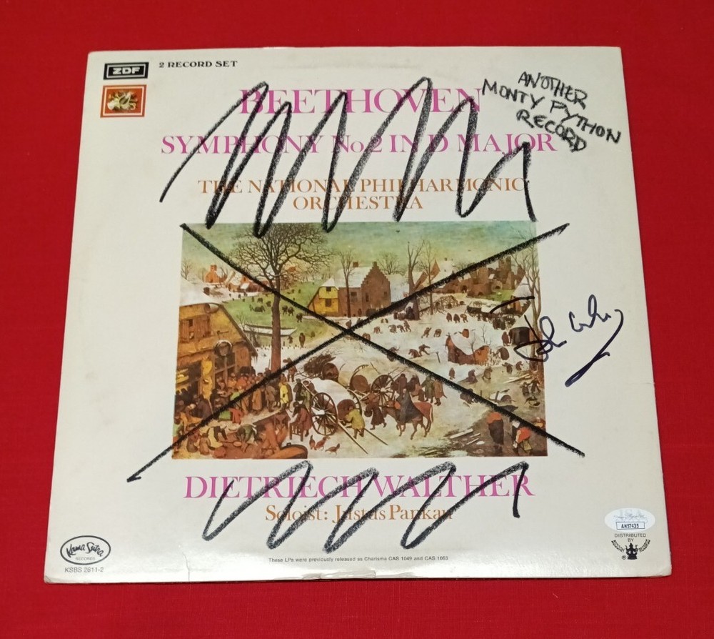 John Cleese Another Monty Python Record Vinyl Album Signed Autographed JSA