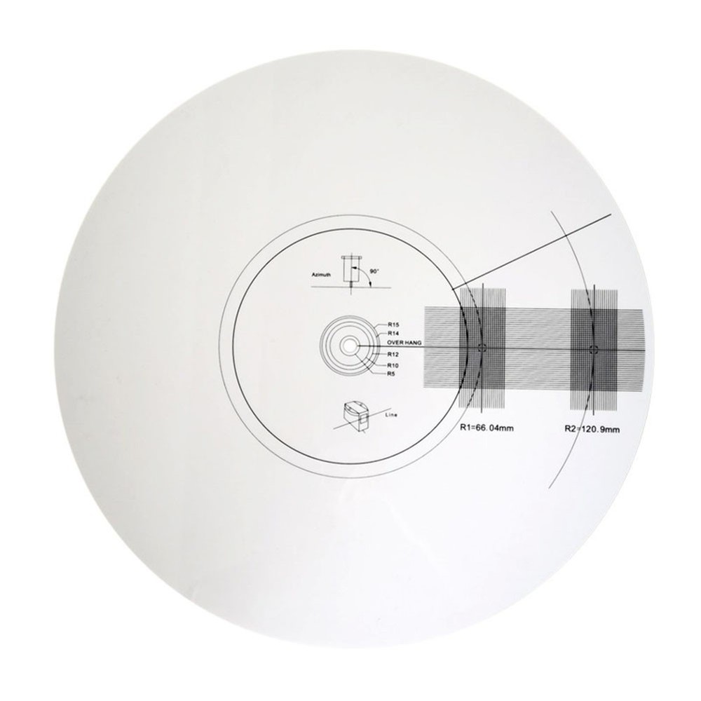 Reliable Vinyl Record Pickup Calibration Plate for Precise Adjustments