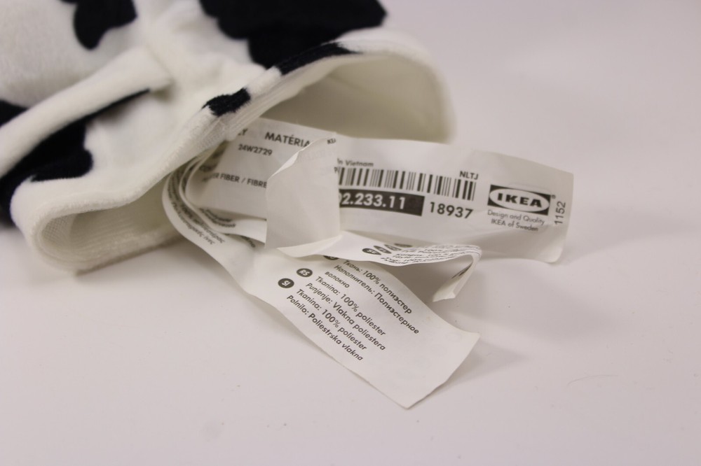 IKEA Klappar Lantlig Cow Hand Puppet 10"