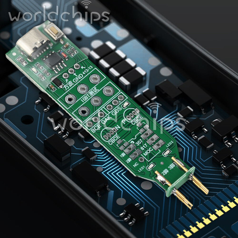 Multi-functional Light-emitting Electronic Tester Triode MOS IGBT Repair Tester