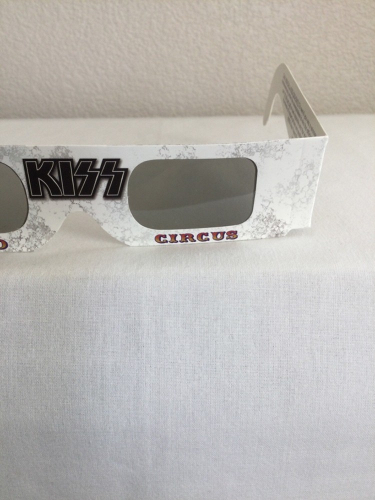 1998 KISS Psycho Circus Tour Key Chain, Working Pass, Psycho Circus 3D Glasses