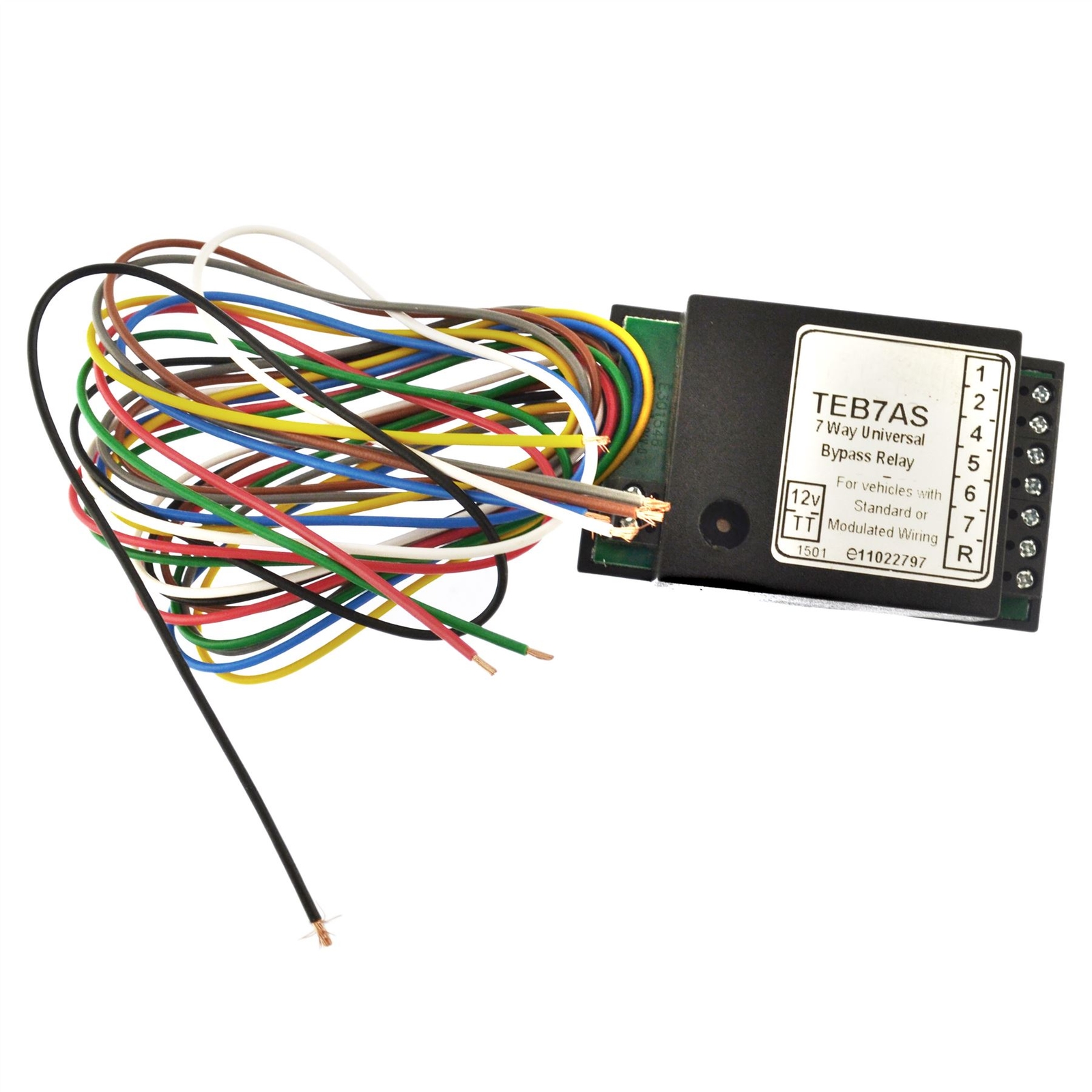 Towbar Electrics 7 Way Bypass Relay for Canbus Multiplex Wiring Smart TR186