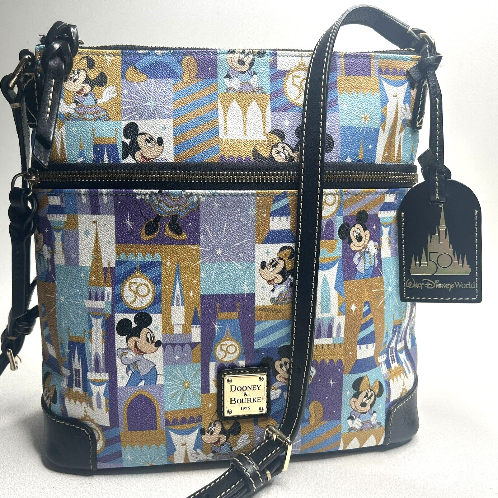 2021 DOONEY & BOURKE Walt Disney World 50th Anniversary Crossbody Bag Purse