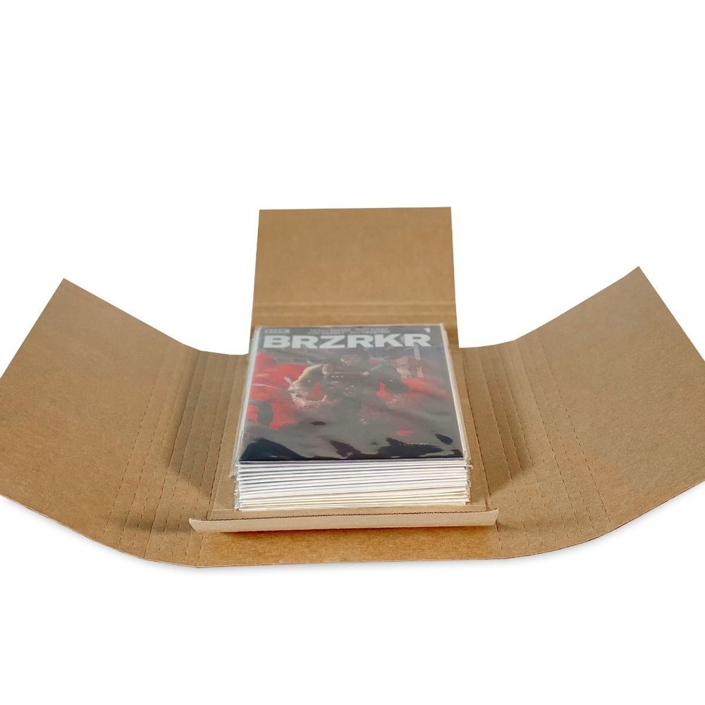 2 BCW Wrap Mailers for Comic Books