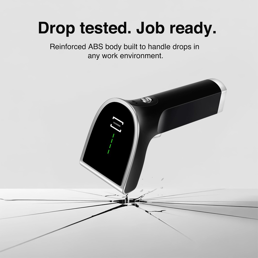 Scanmarker 1D/2D Barcode Scanner Wireless – Boost Speed & Accuracy with...