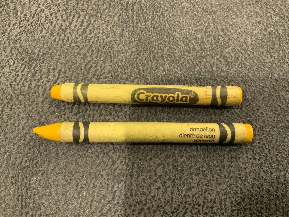 Crayola Dandelion Crayons DISCONTINUED