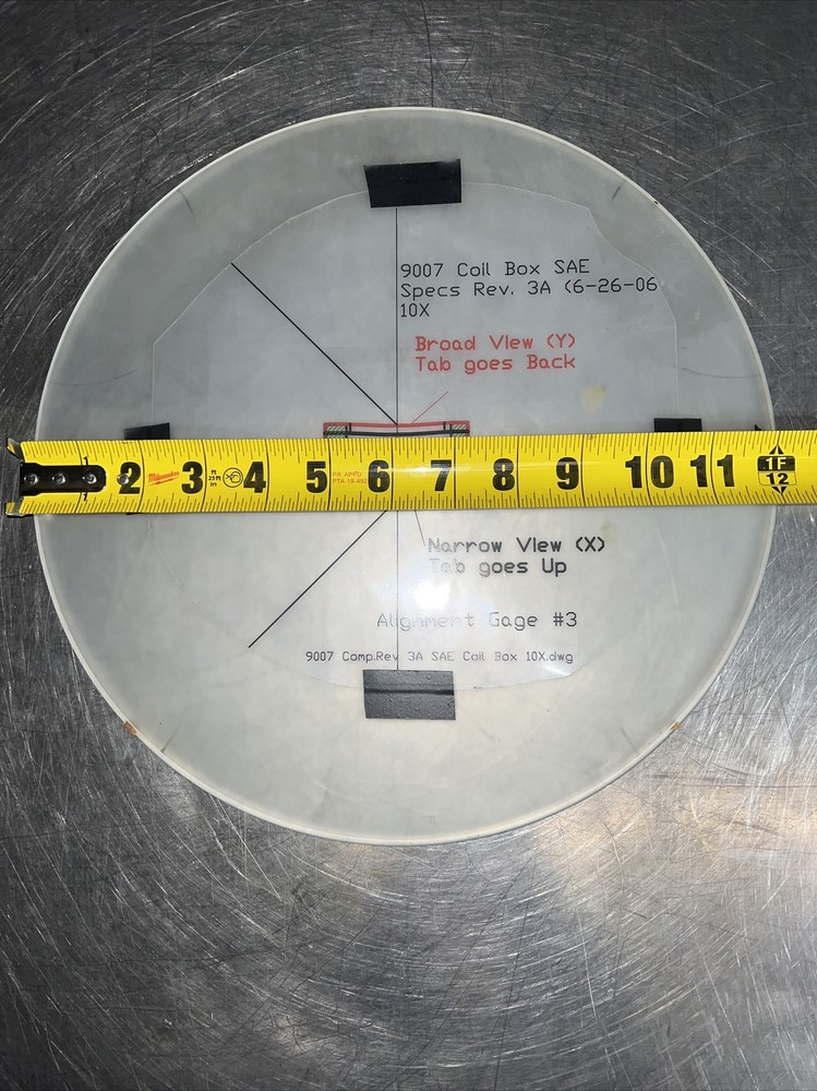 Nikon Profile Projector Model 6C Glass Front