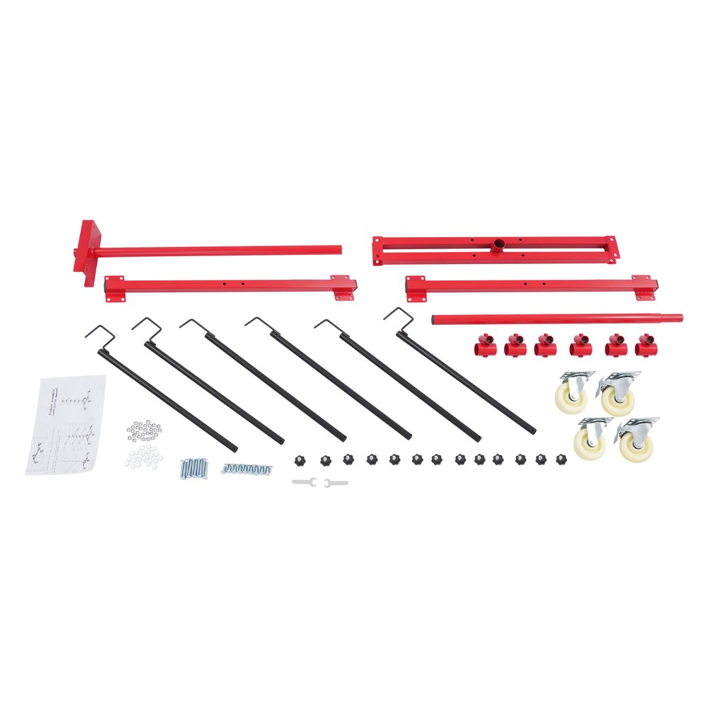 Auto Panel Tree Paint Stand Holder - Hook Levers Securely Hang Automotive Panels