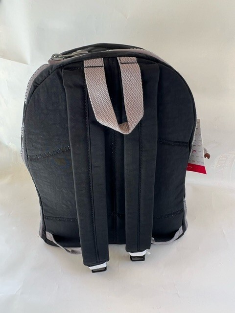 New With Tag Kipling Hiker Expandable Backpack -Black Mint Trim