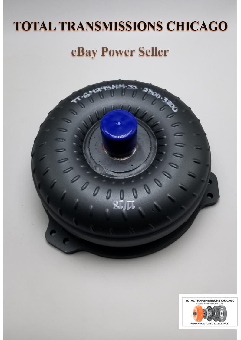 4L60E 700R4 TORQUE CONVERTER 2200-2500 STALL 10" 298MM 1 YEAR WARRANTY NON LS