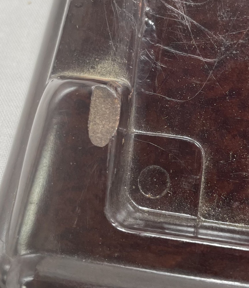 Vintage Lightning Adding Machine with Bakelite Stand and the box