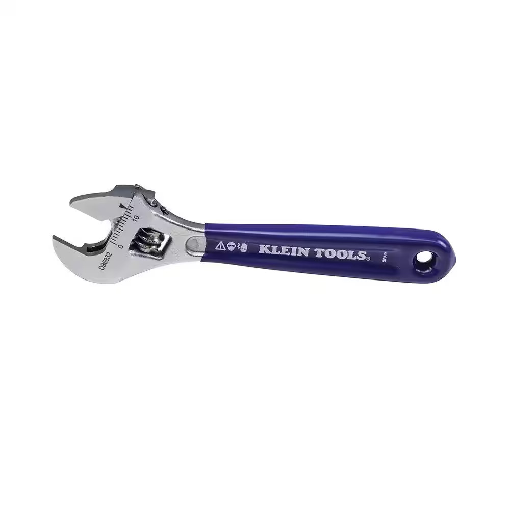 Slim-Jaw Adjustable Wrench, 4 In.