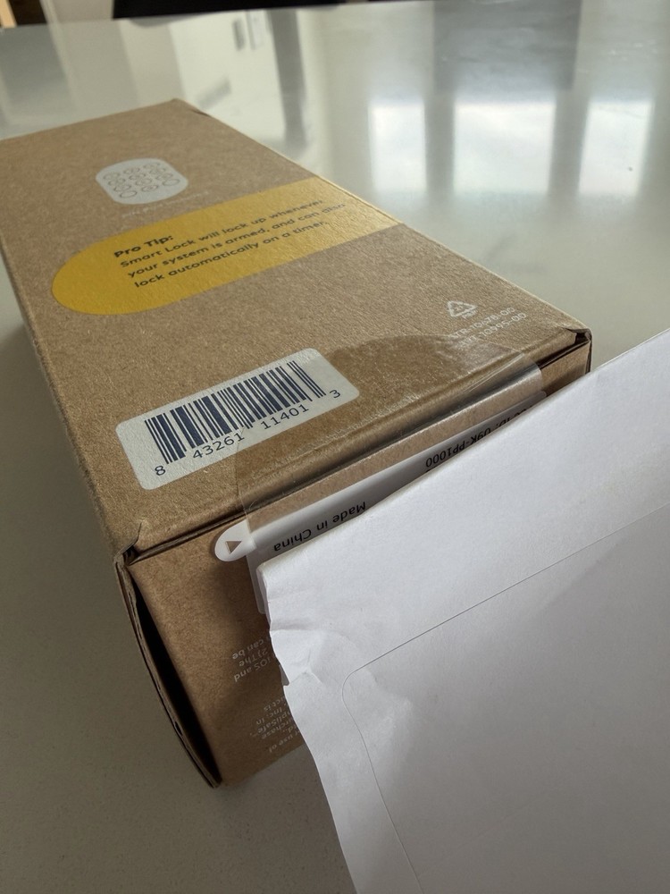 simplisafe smart lock series 2 - Black - NEVER OPENED