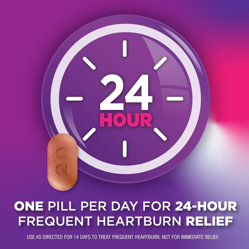 Equate Omeprazole 20mg Delayed Release Acid Reducer Tablets 42 Tablets