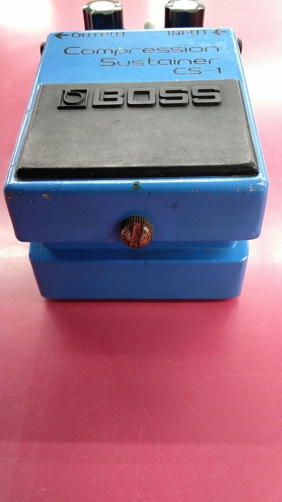BOSS CS-1 Silver screw skeleton switch compressor