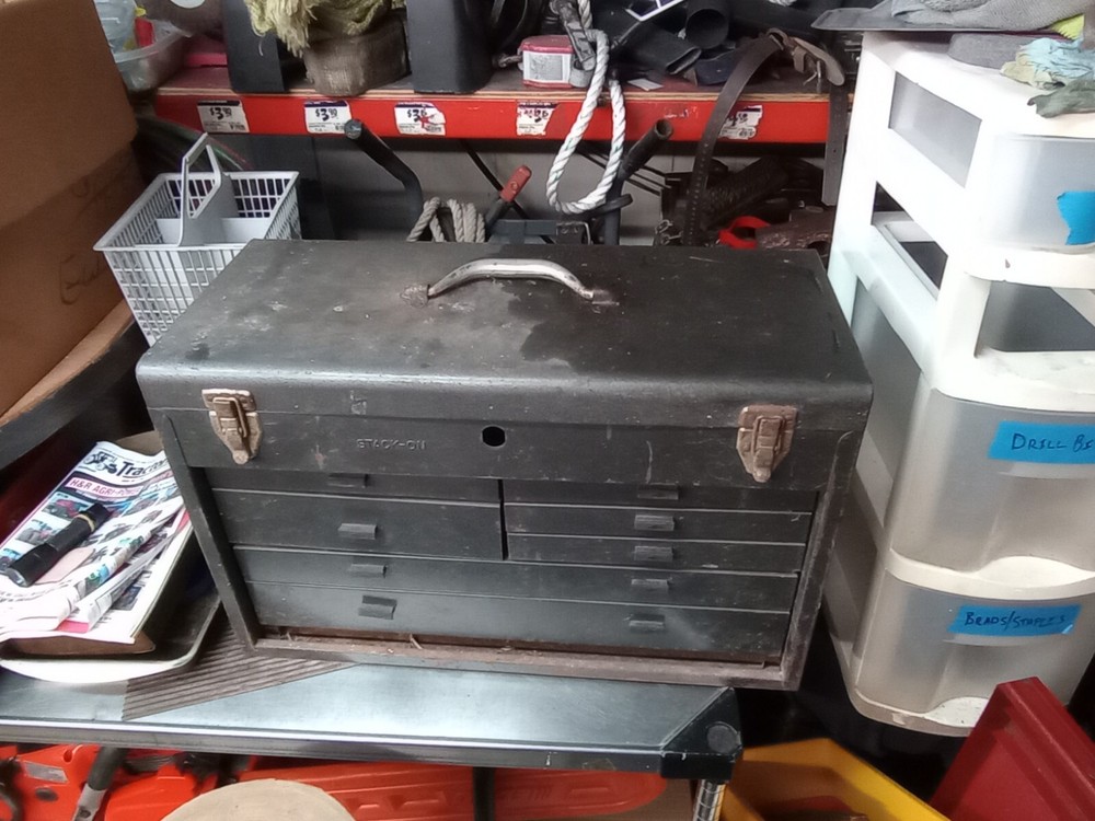 STACK ON TOOLBOX MACHINIST'S TOOL BOX DRAWER SLIDE. 8" LONG. #335