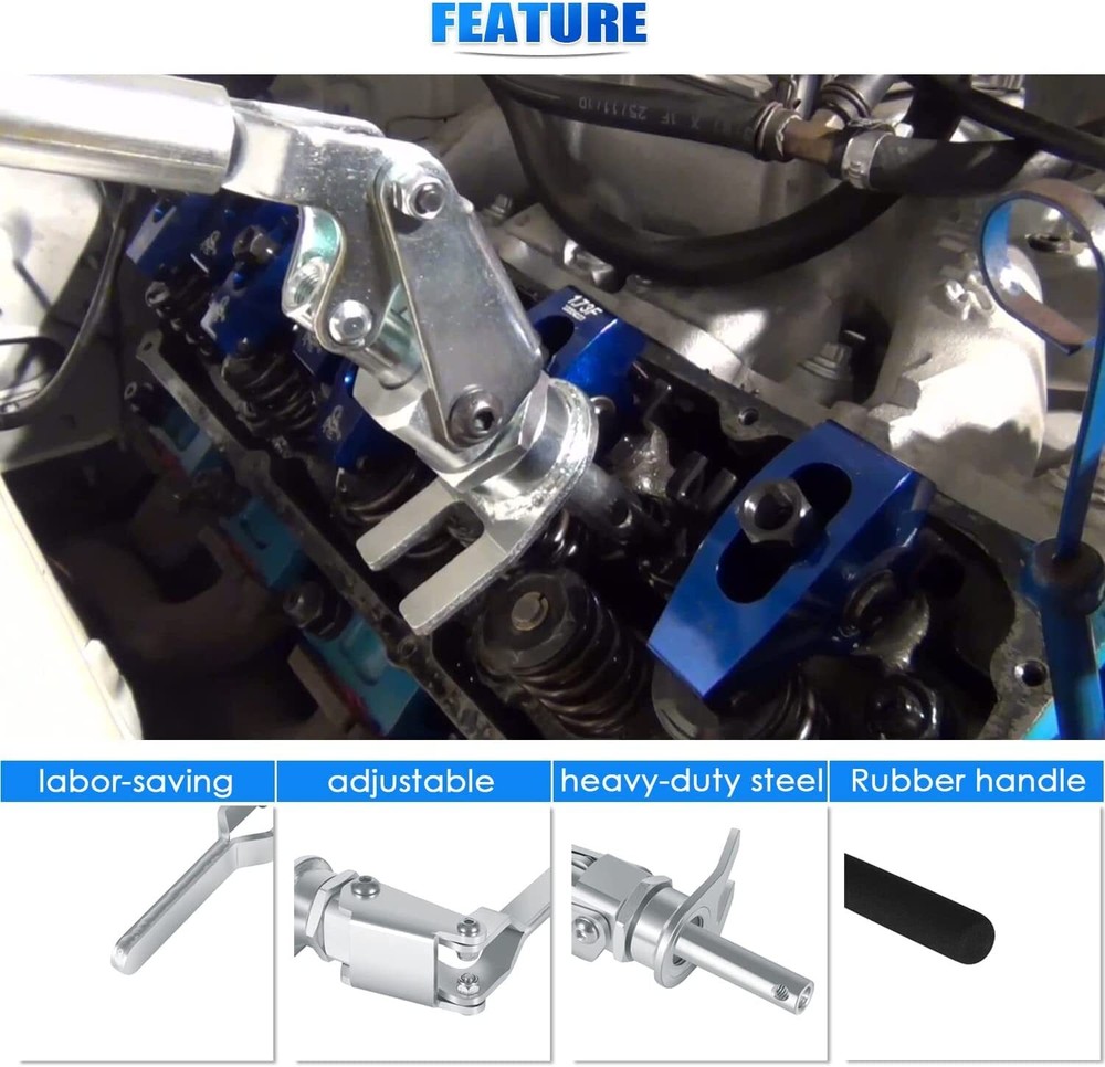 66784 Stud Mount Valve Spring Compressor Tool for all 3/8" & 7/16" Rocker Studs