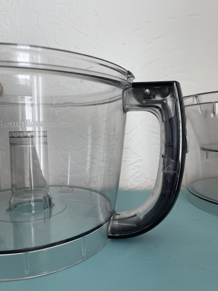 Cuisinart FP-14DC Food Processor Work Bowls (3) Small Medium & Large