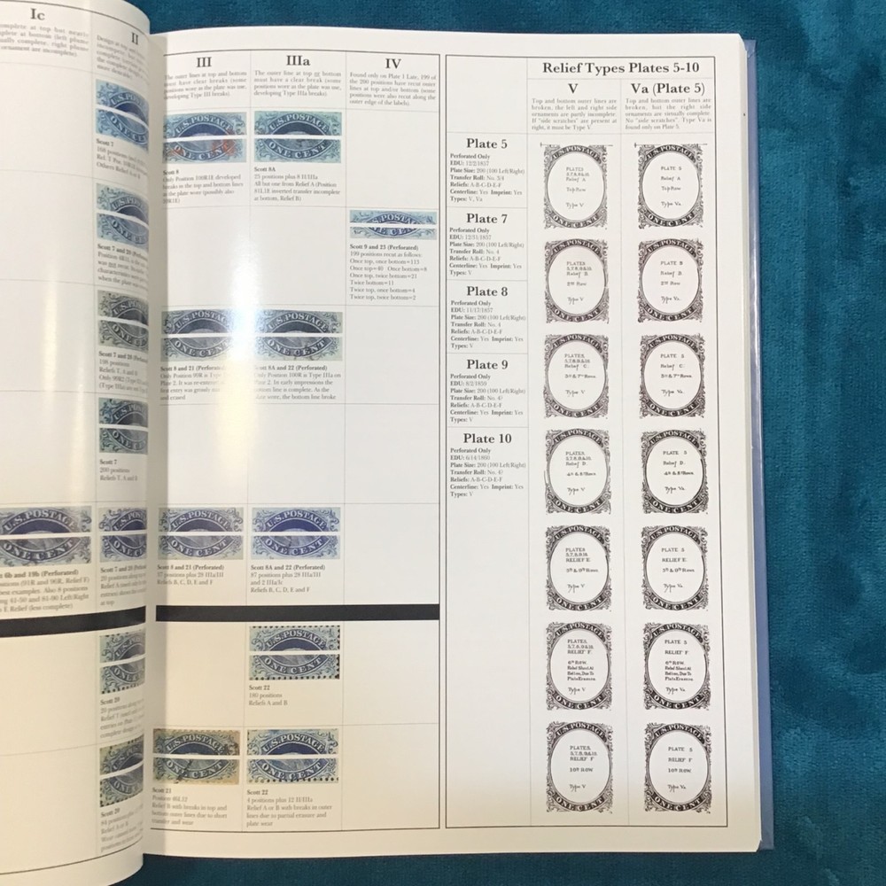 Siegel 994 Wagshaw Part 2 1851-1856 One Cent Imperforate Collection (2010)