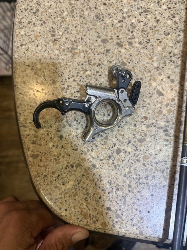TruBall Abyss Flex Thumb Trigger Handle Quick Silver Finish