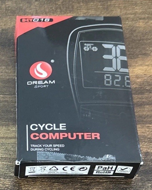 DREAM SPORT Bike Computer 16-Function Waterproof Bicycle Speedometer & Odometer