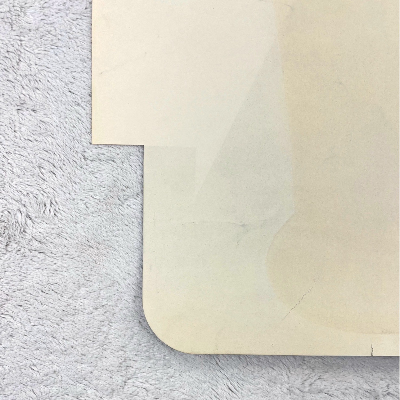 1950s Velvet Ice Cream Chocolate Vintage Diner Sign 25" Paper Soda Fountain USA