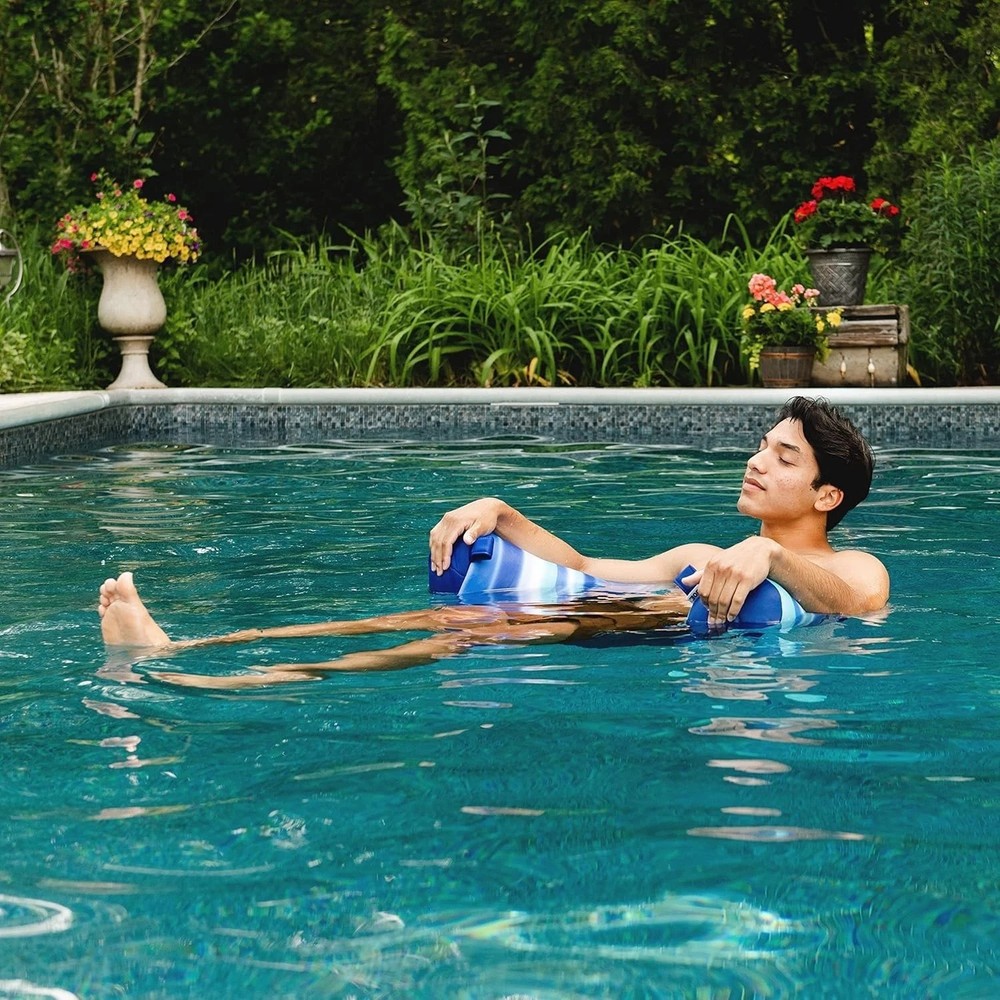 Comfortable Noodle Sling Pool Float with Armrests - Quick Drying & Lightweight