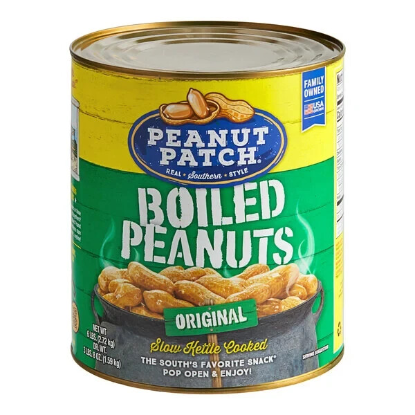 Peanut Patch Original Boiled Peanuts #10 Can