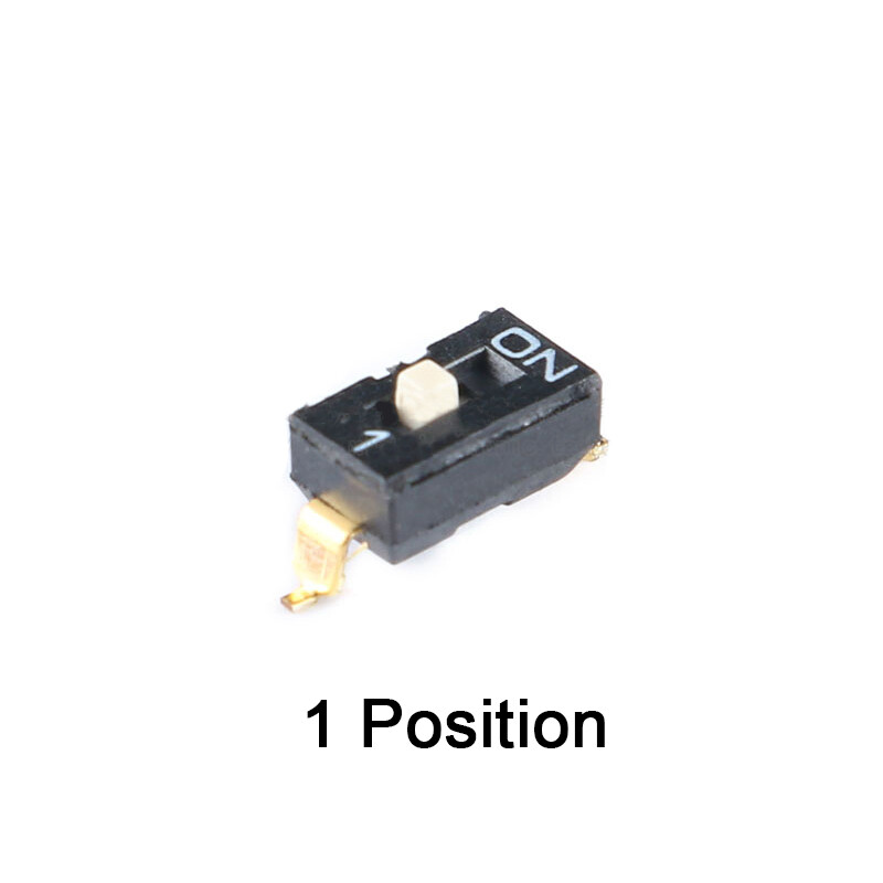 SMD Slide Dip Switch Module Pitch 2.54mm 1/2/4-8 Position SPST SMT Toggle Switch