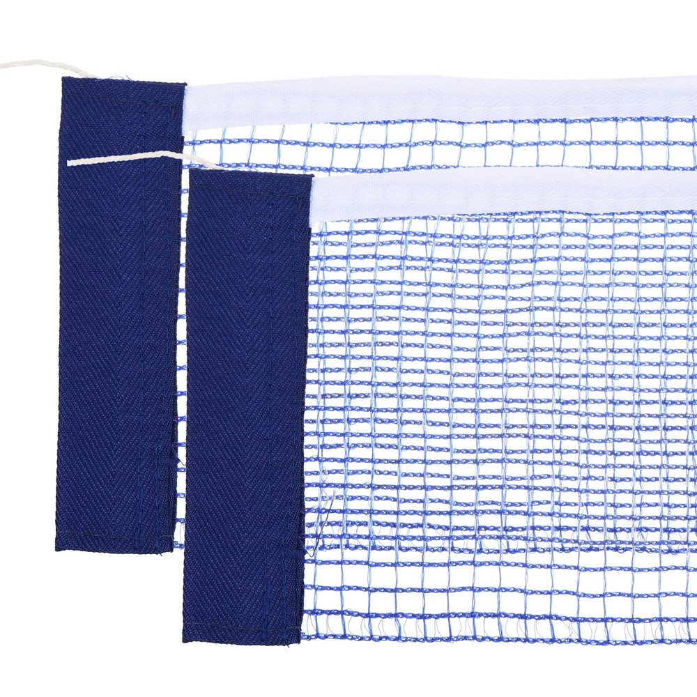 Table Tennis Net Replacement Ping Pong Net String Tension PE Thicken, Blue 2pcs